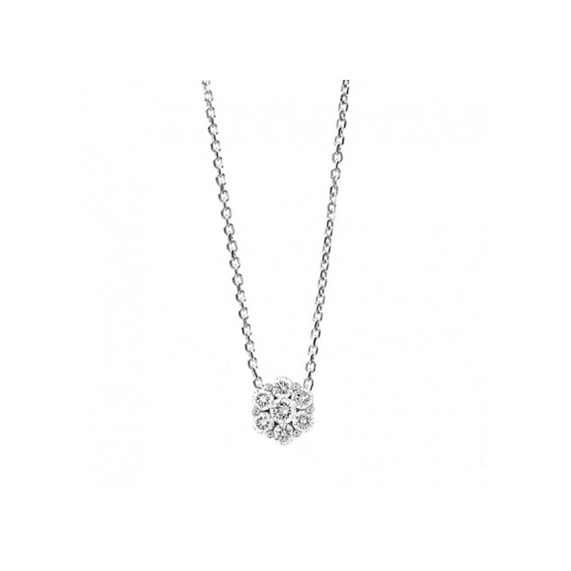 Giorgio Visconti Girocollo Con Pavè Di Diamanti 0.28 Kt Ref. GBX32956/0.28/3.20 - Tomasini Francia
