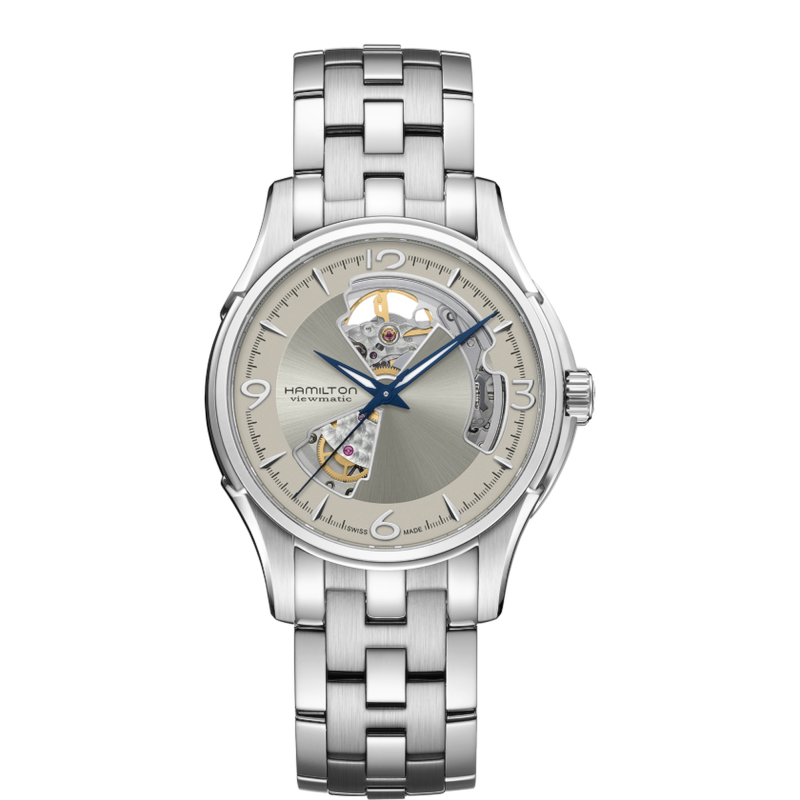 Hamilton Jazzmaster Open Heart Ref. H32565121 - Tomasini Francia
