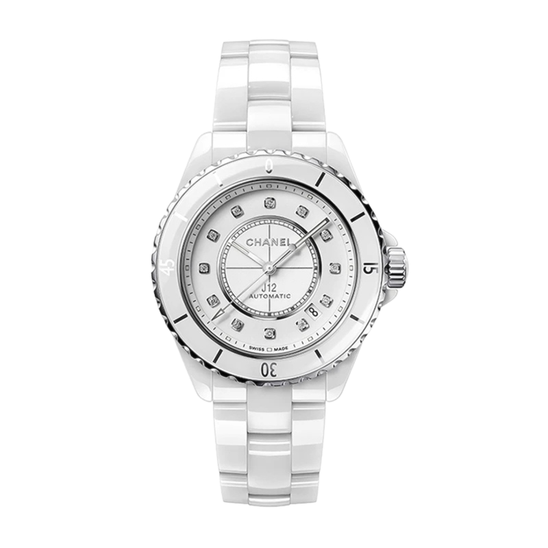Chanel J12 Ceramica Bianca 38mm Ref. H5705 - Tomasini Francia