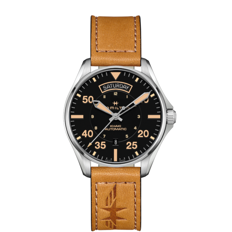 Hamilton Khaki Aviation Day Date Ref. H64645531 - Tomasini Francia