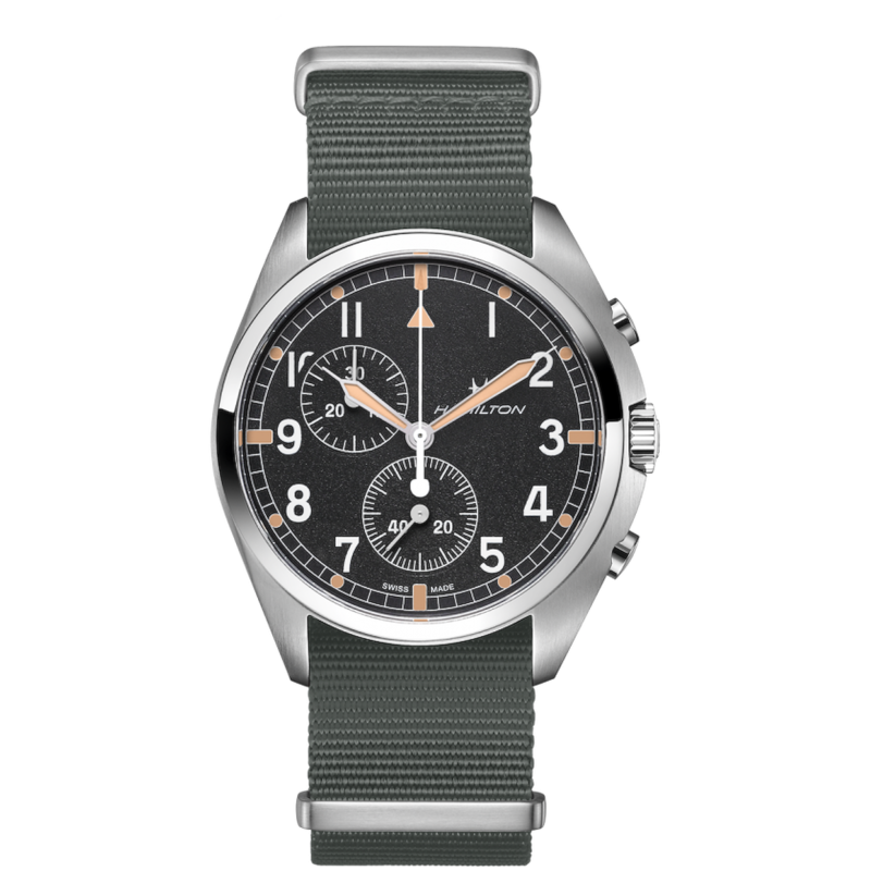 Hamilton Khaki Aviation Pilot Pioneer Chrono Ref. H76522931 - Tomasini Francia