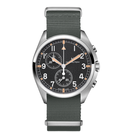 Hamilton Khaki Aviation Pilot Pioneer Chrono Ref. H76522931 - Tomasini Francia