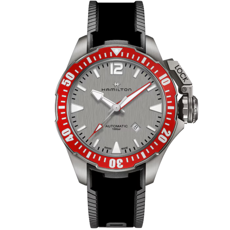 Hamilton Khaki Navy Frogman Titanium Ref. H77805380 - Tomasini Francia