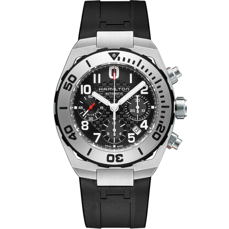 Hamilton Khaki Navy Suo Chrono Ref. H78716333 - Tomasini Francia