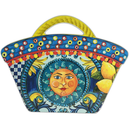 Baci Milano Tagliere Grande Coffa Blu Ref. JCOFF.SIC03 - Tomasini Francia