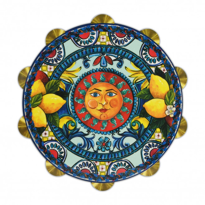 Baci Milano Tagliere Grande Tamburello Ref. JDRUM.SIC03 - Tomasini Francia