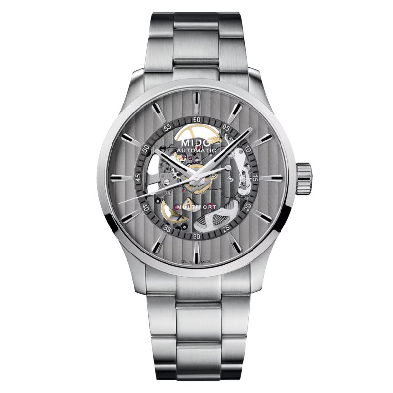 Mido Multifort Skeleton Vertigo Ref. M038.436.11.031.00 - Tomasini Francia