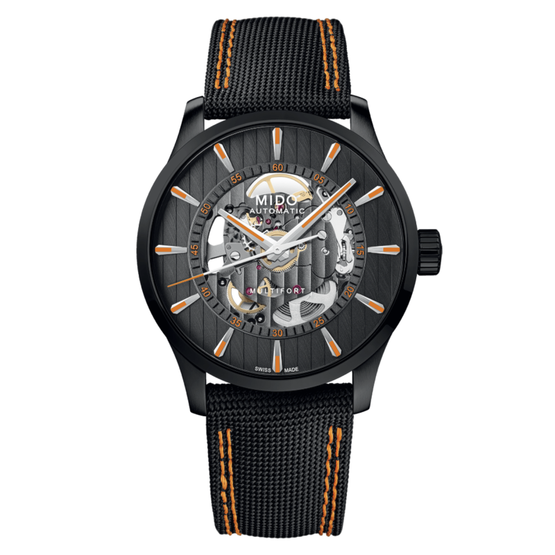 Mido Multifort Skeleton Vertigo Ref. M038.436.37.051.00 - Tomasini Francia