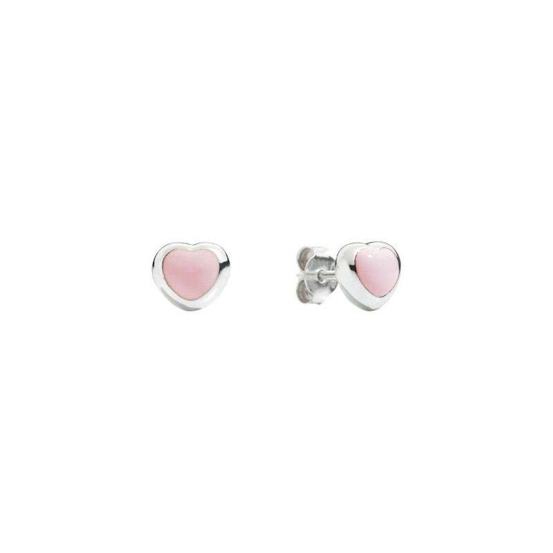 Orecchini Queriot Cuore Rosa Ref. O17PIKLOVE - Tomasini Francia