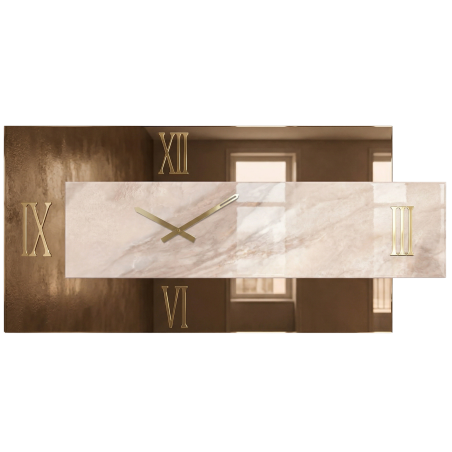 Artidea Florence Patagonia Mirror Clock Ref. OT29800 - Tomasini Francia