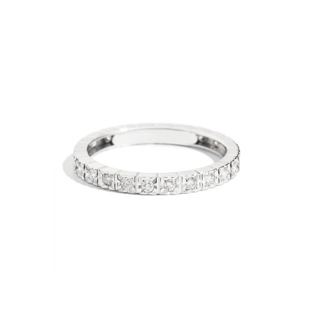 Recarlo Veretta Facecube Diamanti Bianchi Misura 13 Ref. R39GD906/D035-13 - Tomasini Francia