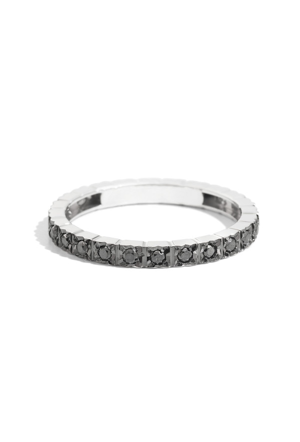 Reacrlo Veretta Facecube Diamanti Neri Misura 14 Ref. R39GD906/DK040-14 - Tomasini Francia