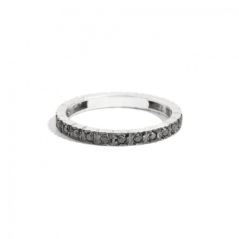 Recarlo Veretta Facecube Diamanti Neri Misura 11 Ref. R39GD906/DK016-11 - Tomasini Francia