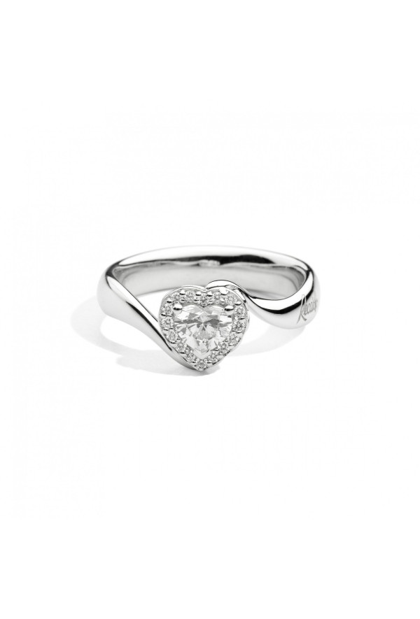 Recarlo Anello Solitario Cuore Anniversary Love Ref. R67SC002/040-14 - Tomasini Francia