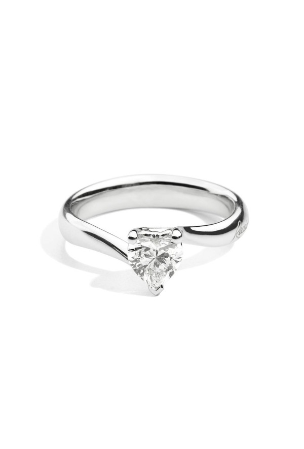 Recarlo Anello Solitario Anniversary Love Taglio Cuore 0.35 Kt R67so001/035-13 Ref. R67SO001/035-13 - Tomasini Francia