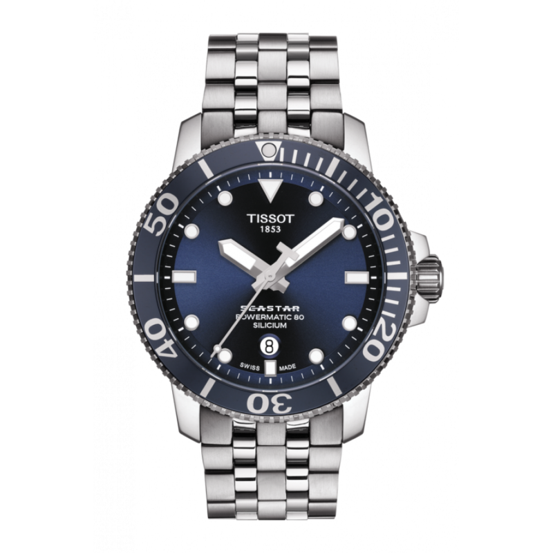 Tissot Seastar 1000 Powermatic 80 Silicium Ref. T120.407.11.041.01 - Tomasini Francia