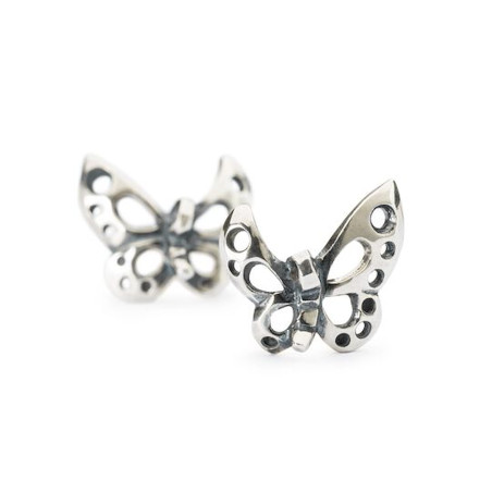Trollbeads Farfalla Danzante Per Orecchini Ref. TAGEA-10007 - Tomasini Francia
