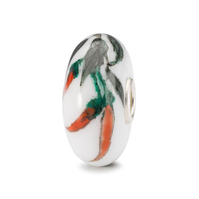 Trollbeads Beads Peperoncino - Porcellana Ref. TCHBE-30010 - Tomasini Francia