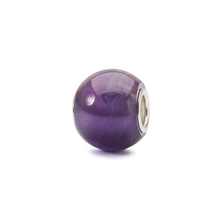 Trollbeads Beads Ametista Rotonda Ref. TSTBE-00025 - Tomasini Francia