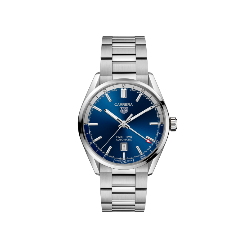 TAG Heuer Carrera Twin Time Ref. WBN201A.BA0640 - Tomasini Francia