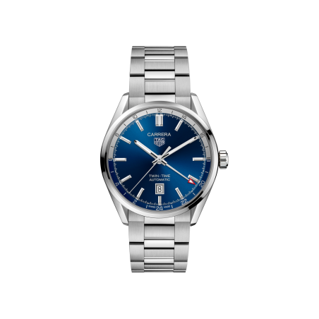 TAG Heuer Carrera Twin Time Ref. WBN201A.BA0640 - Tomasini Francia