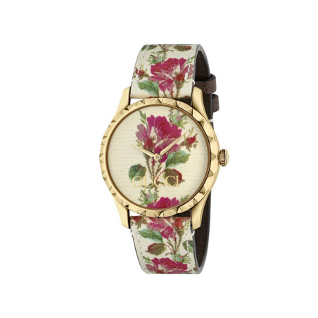 Gucci G-Timeless Stampa Fiori Ref. YA1264084 - Tomasini Francia