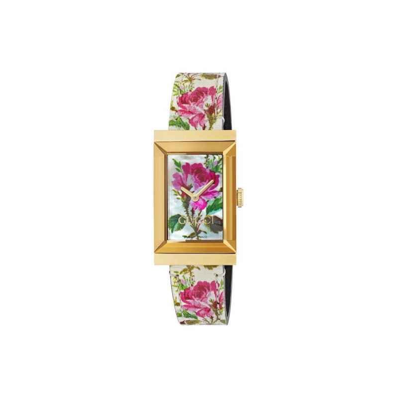 Gucci G-Frame Fiori Rosa Ref. YA147406 - Tomasini Francia