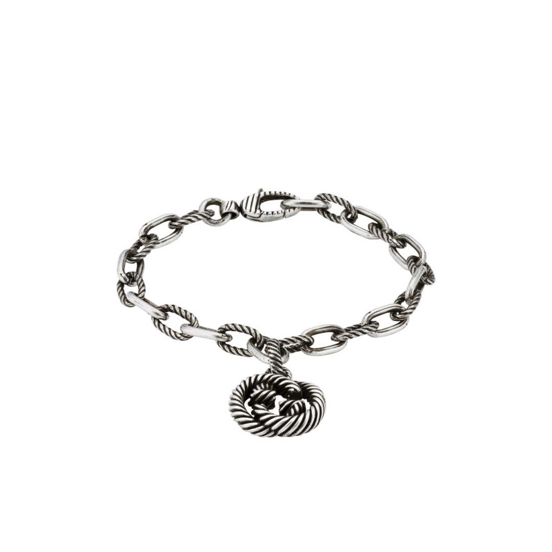 Gucci Bracciale Interlocking Gg Pendente