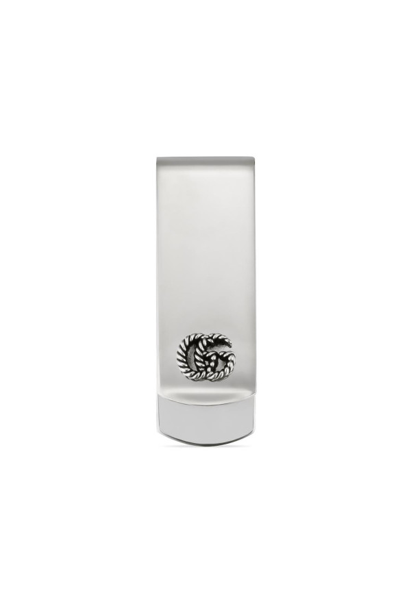 Gucci Fermasoldi Gg Marmont In Argento Ref. YBF627766001 - Tomasini Francia