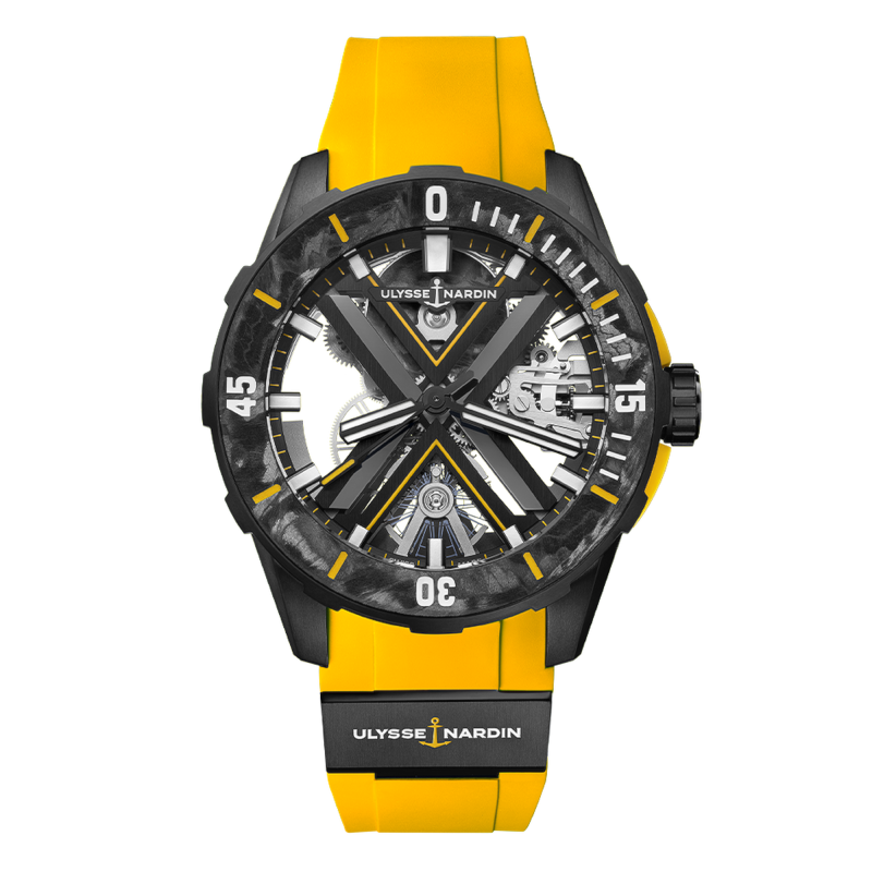 Ulysse Nardin Diver X Skeleton Ref. 3723-170LE-2A-BLACK/3B - Tomasini Francia