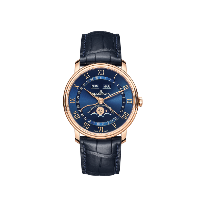 Blancpain Villeret Quantième Complet Ref. 6654 3640 55B - Tomasini Francia