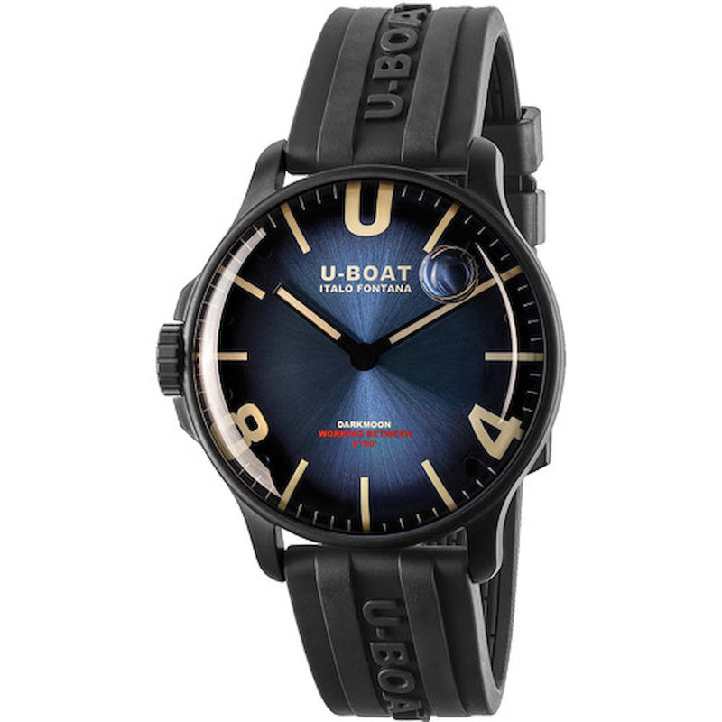 U-Boat Darkmoon Blue PVD Soleil Ref. 8700/B - Tomasini Francia