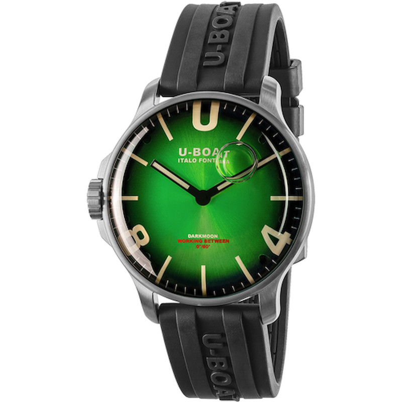 U-Boat Darkmoon Green SS Soleil Ref. 8702/B - Tomasini Francia