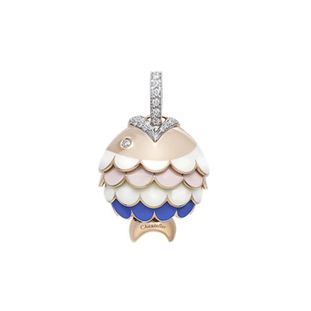 Chantecler Paillettes Fish Pendant Ref. 42317 - Tomasini Francia