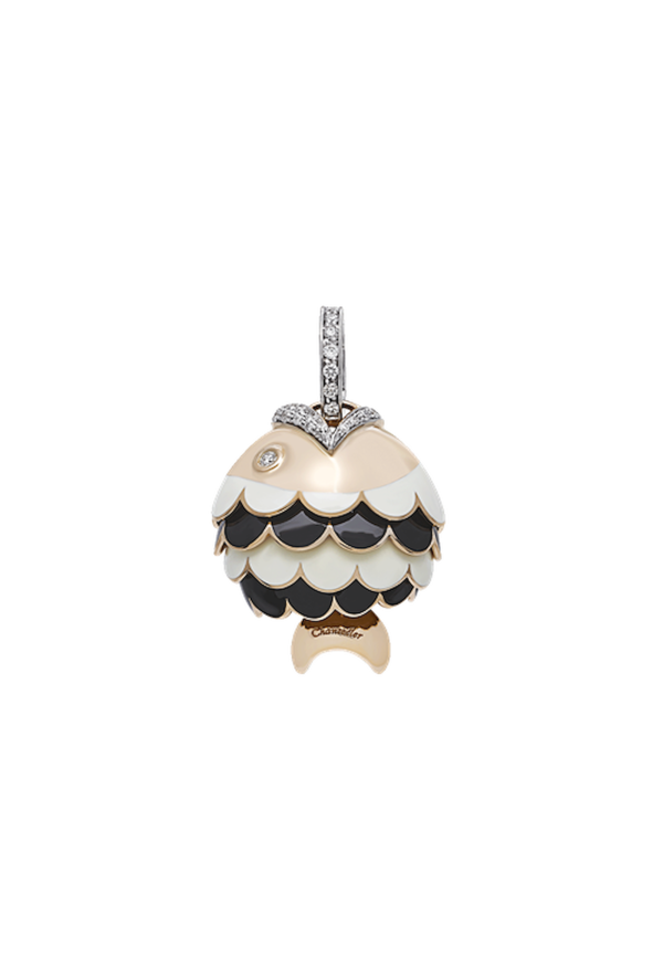 Chantecler Paillettes Fish Pendant Ref. 42318 - Tomasini Francia