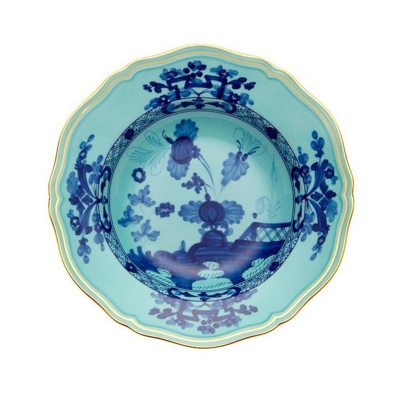 003RG00 FPT210010240G00124300 Oriente Italiano Piatto Fondo Iris Ref. 003RG00 FPT210010240G00124300 - Tomasini Francia
