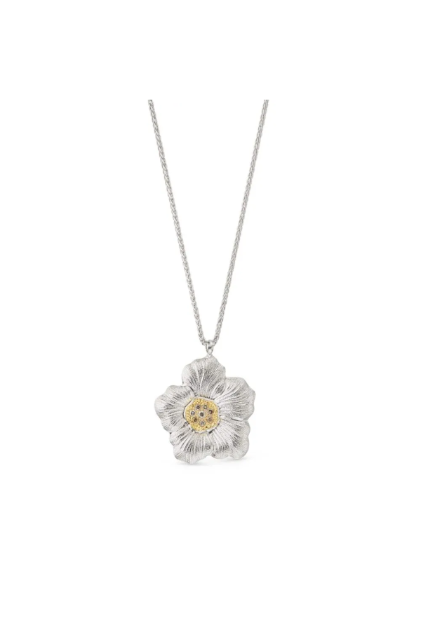 Ciondolo Buccellati Blossoms Diamonds JAGPEN016443XXX000 Ref. JAGPEN016443 - Tomasini Francia