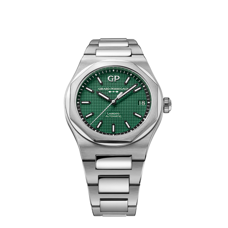 Girard-Perregaux Laureato Green Ref. 81010-11-3153-1CM - Tomasini Francia