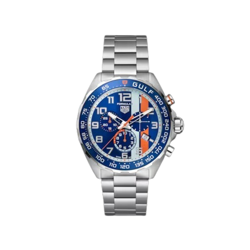 TAG Heuer Formula 1 Gulf Chronograph Ref. CAZ101AT.BA0842 - Tomasini Francia
