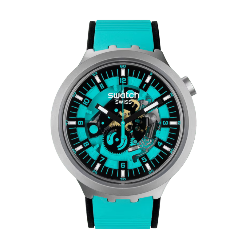 Swatch Big Bold Irony Mint Trim Ref. SB07S111 - Tomasini Francia