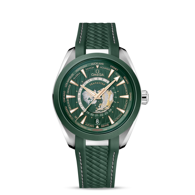 Omega Seamaster Aqua Terra 150M GMT Ref. 220.32.43.22.10.001 - Tomasini Francia