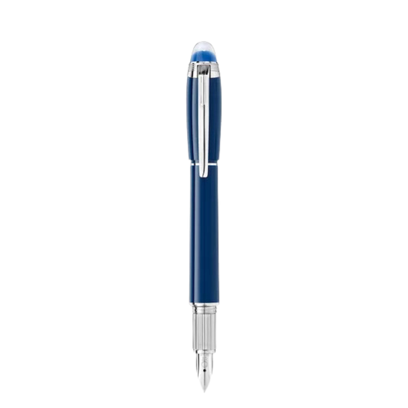 Penna stilografica StarWalker Blue Planet in pregiata resina MB125290 Ref. MB125290 - Tomasini Francia