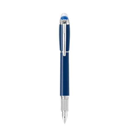 Penna stilografica StarWalker Blue Planet in pregiata resina MB125290 Ref. MB125290 - Tomasini Francia