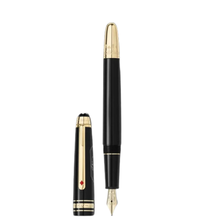 Montblanc Classique Meisterstück Around the World in 80 Days Stilografica Ref. MB128472 - Tomasini Francia