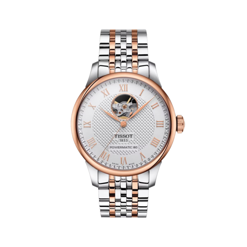 Tissot Le Locle Powermatic 80 Open Heart Ref. T006.407.22.033.02 - Tomasini Francia