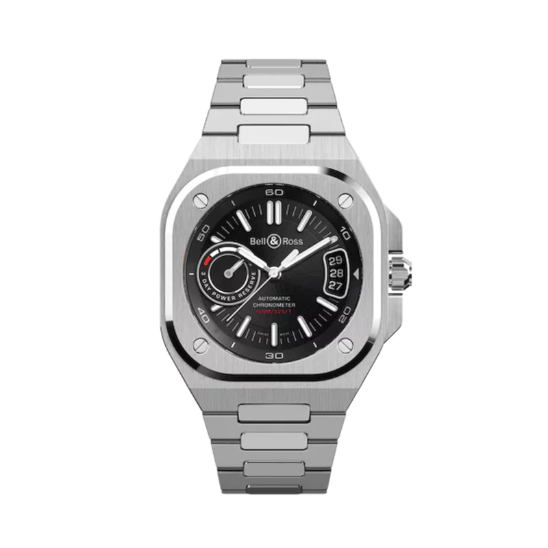 Bell & Ross BR-X5 Black Steel Ref. BRX5R-BL-ST/SST - Tomasini Francia