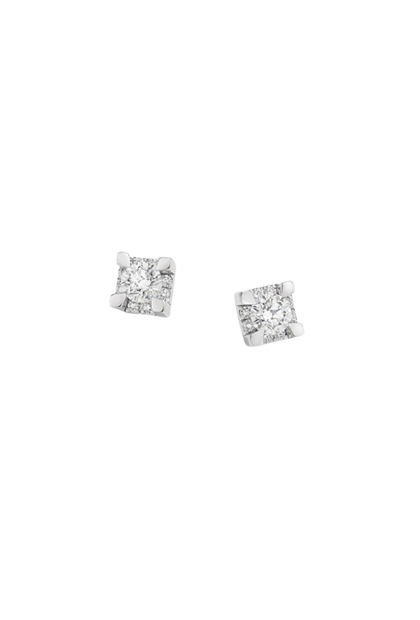ORECCHINI IN ORO BIANCO E DIAMANTI BB39400A/0,24/1,60 Ref. BB39400A/0,24/1,60 - Tomasini Francia