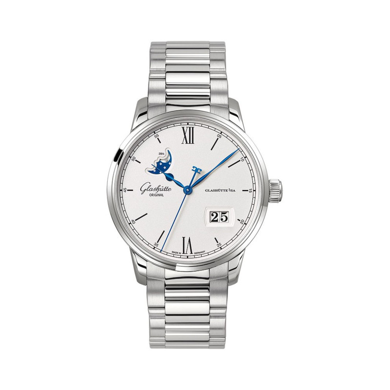 Glashütte Original Senator Excellence Panorama Date Moon Phase Ref. 1-36-04-01-02-71 - Tomasini Francia