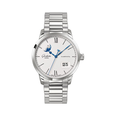 Glashütte Original Senator Excellence Panorama Date Moon Phase Ref. 1-36-04-01-02-71 - Tomasini Francia