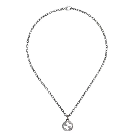 INTERLOCKING G NECLACE 45CM YBB455307001 Ref. YBB455307001 - Tomasini Francia